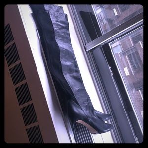 Manolo blahnik over the knee boots
